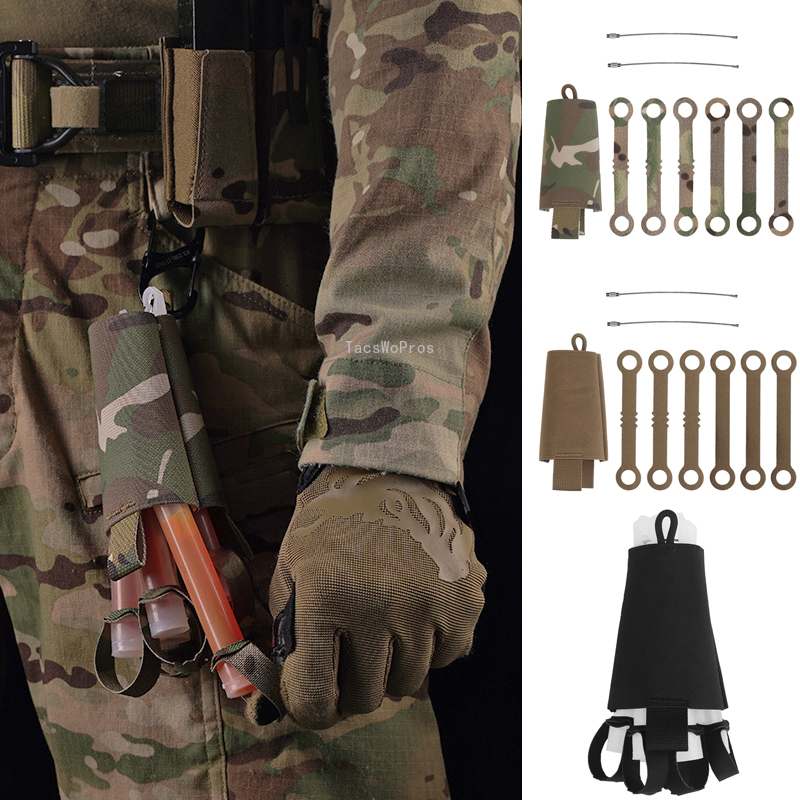 Hunting And Outdoor Stores - Bolsa de armazenamento de bastões luminosos