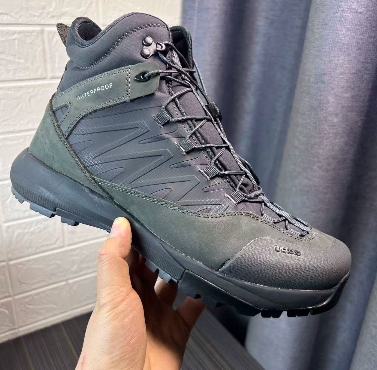 Hunting Outdoor Wear - Tênis de Couro Cano Alto Masculino