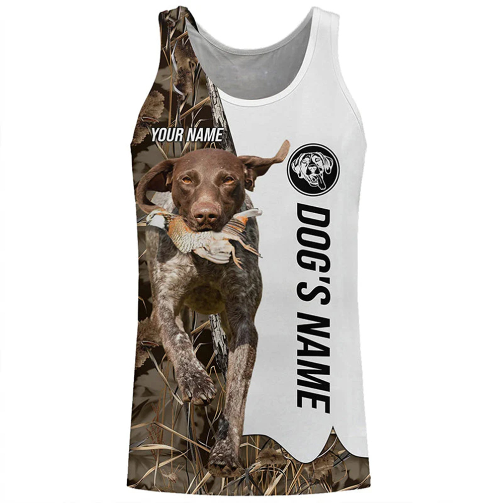 Outdoor Hunting Dog Names - Camiseta Personalizada para Amantes de Cães