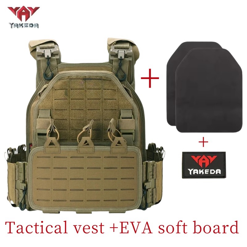 Outdoor Hunting Lights - Colete Tático YAKEDA 6094, destacável rapidamente,