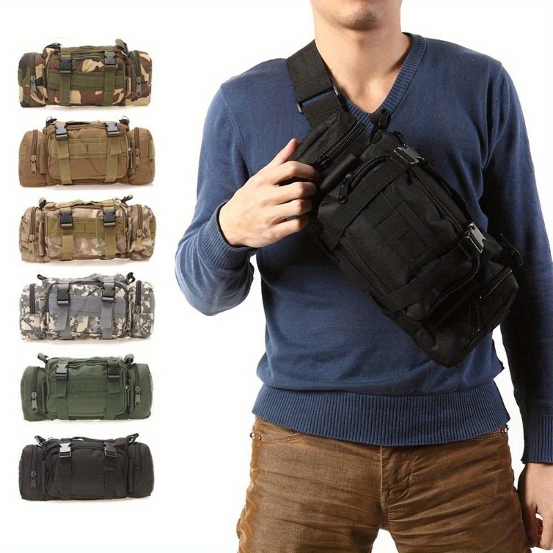 Tactical Belt Rigger - Men's Waterproof Tactical Fanny Pack, Ombro