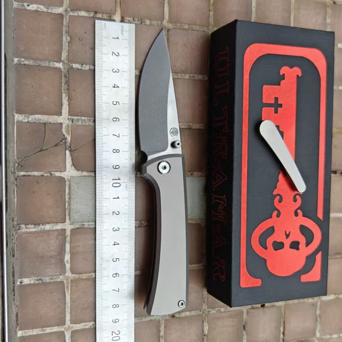 Outdoor Hunting Logo - Nova Faca Dobrável RCK9 Chaves Ultramar