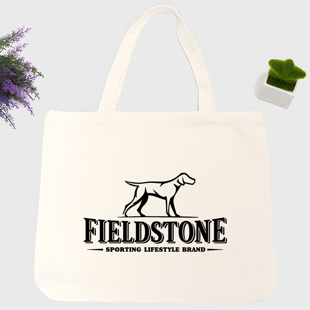 Bolsa de lona com estampa de c - Hunting Dog Outdoor Shop avaliação e preço