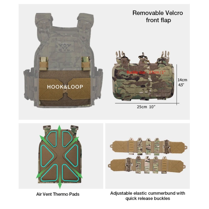 Colete Tático YAKEDA 6094, des - Outdoor Hunting Lights avaliação e preço