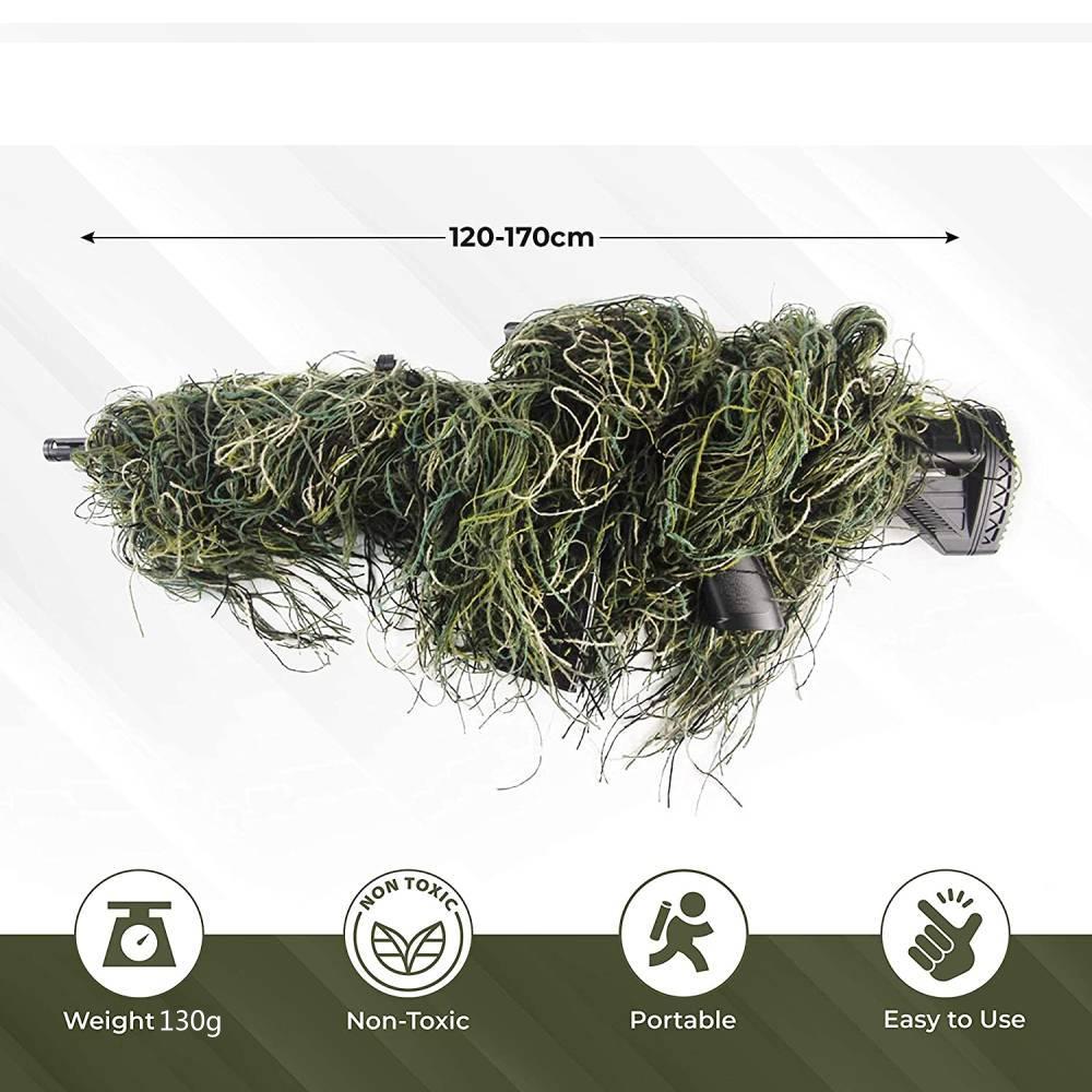 Capa Ghillie 3D GUGULUZA para  - Outdoor Hunting Rifle avaliação e preço