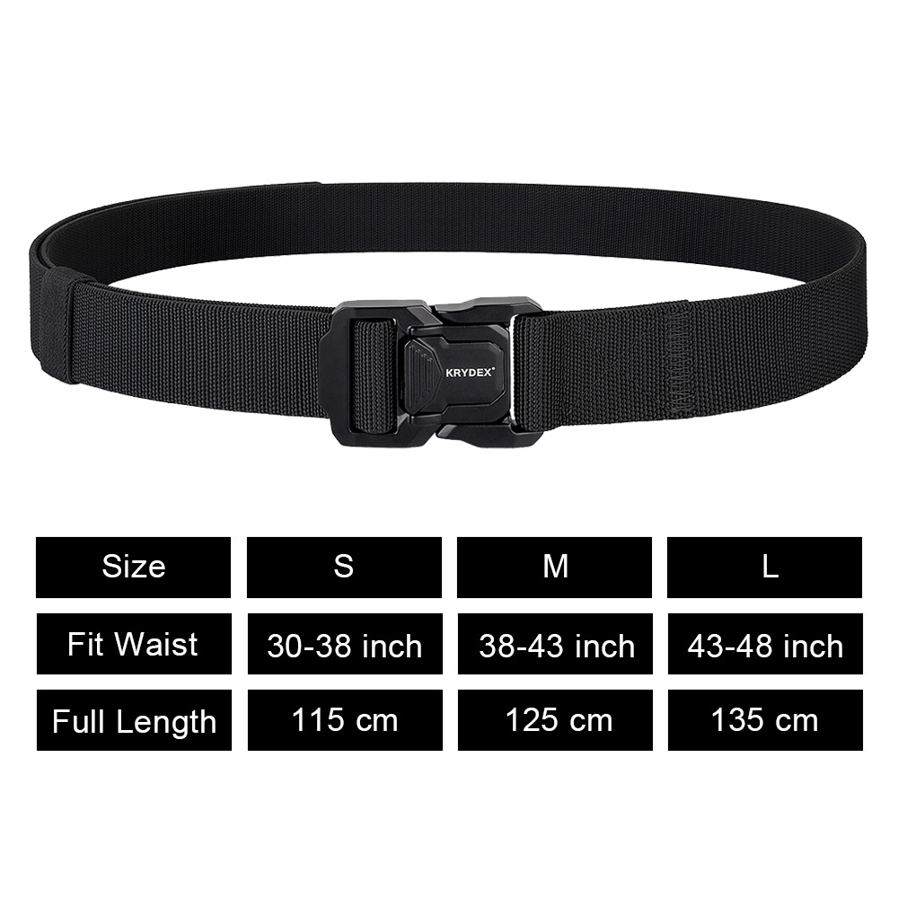 Cinto Tático KRYDEX de Nylon E - Tactical Belt Rigger avaliação e preço