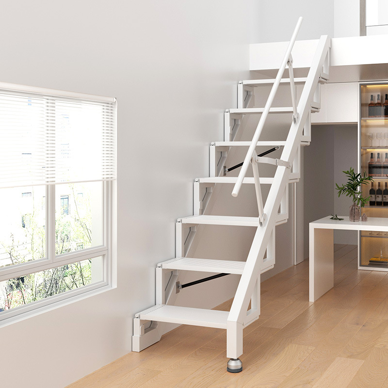 Escada telescópica de sótão, f - Tree Stand Ladder avaliação e preço